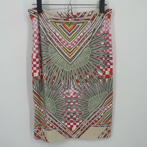 Mara Hoffman Multicolor Geometric Skirt - Picture 1 of 11